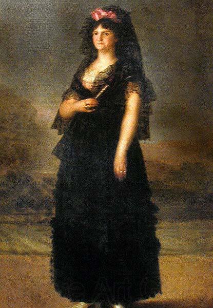 Agustin Esteve Portrait of Maria Luisa of Parma, Queen of Spain Norge oil painting art
